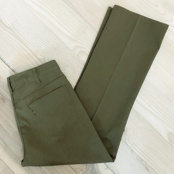 Levi's Other - 4/$20🛍VINTAGE GOLD TAB GREEN TWILL STRAIGHT LEG